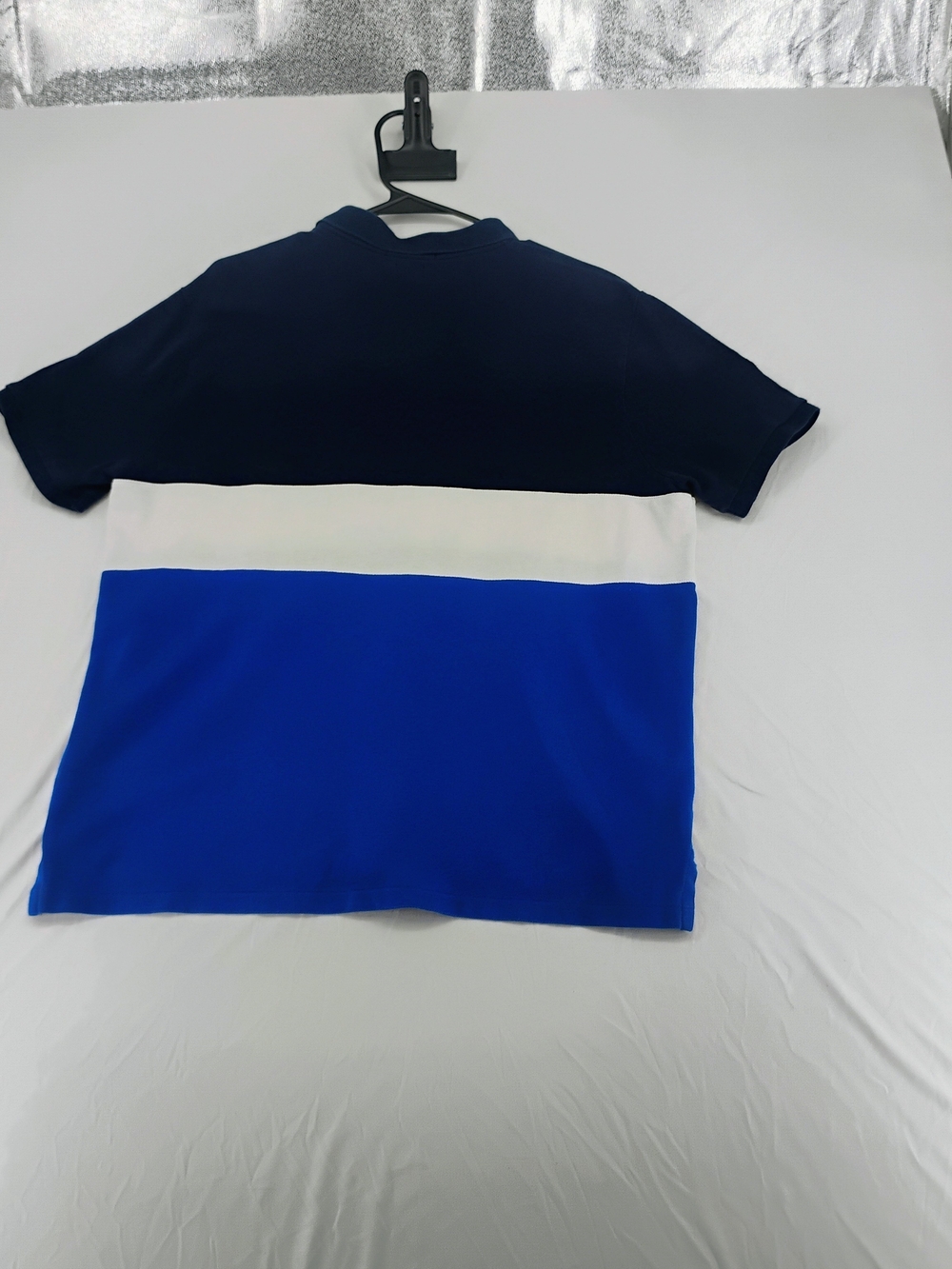 Polo by Ralph Lauren Boys' Navy/White/Royal Blue Colorblock Polo - Picture 3 of 5
